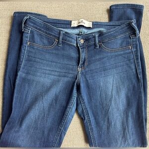 GUC Hollister Low-Rise Blue Jeggings